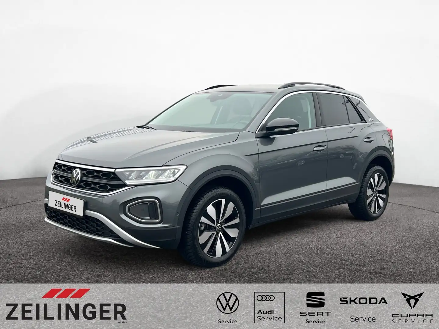 Volkswagen T-Roc GOAL TSI DSG|NAVI|ACC|KAMERA|WINTER-PAKET Grau - 1