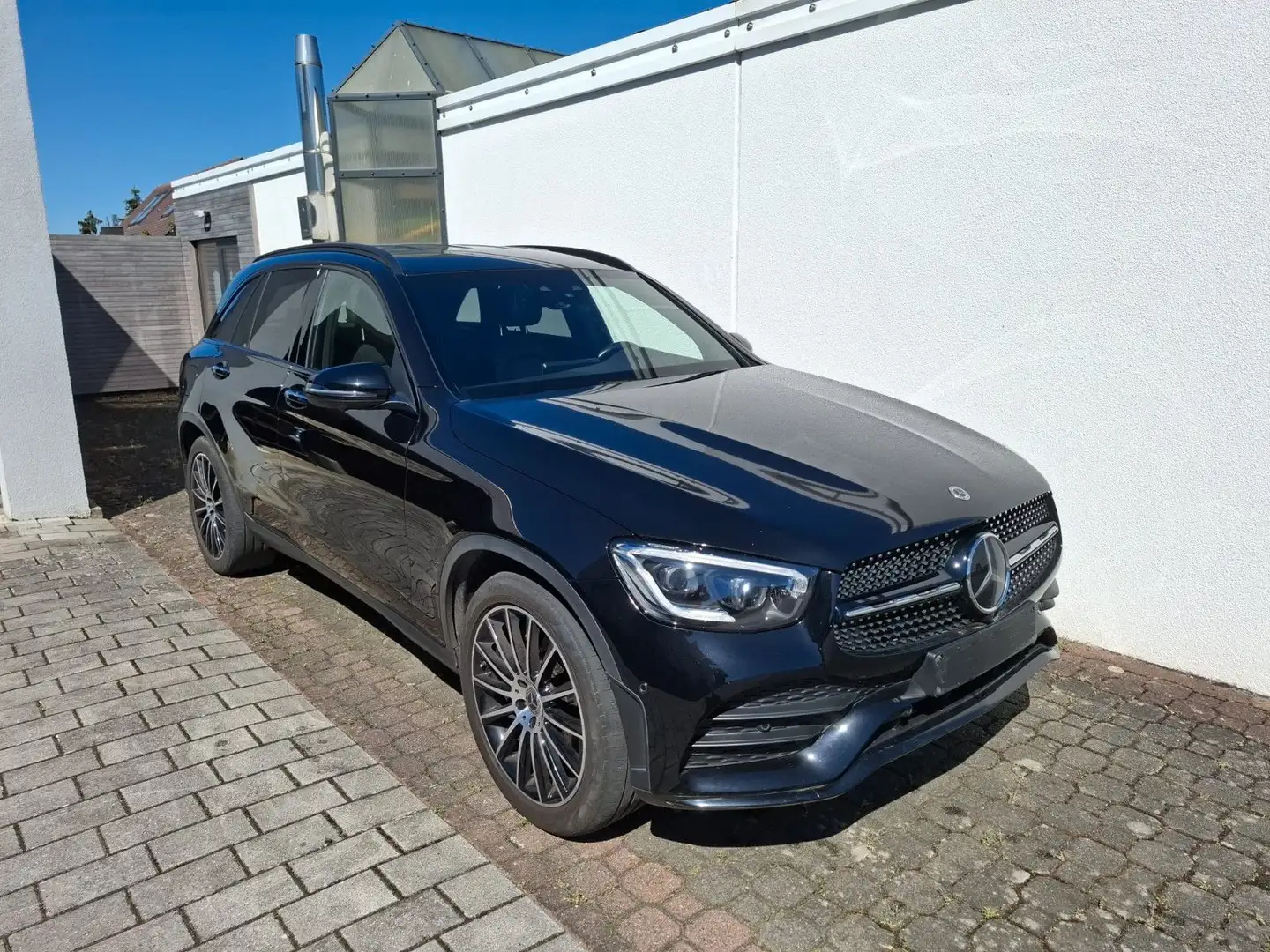 Mercedes-Benz GLC 400 GLC  400 d 4M AMG Line AHK_Virtual_360° Cam Negro - 1