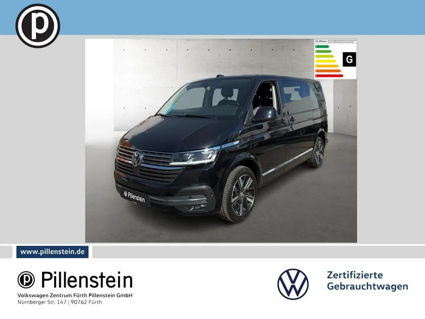 Volkswagen T6.1 Multivan 6.1 Generation Six SITZHZG NAVI KAMERA Noir - 1