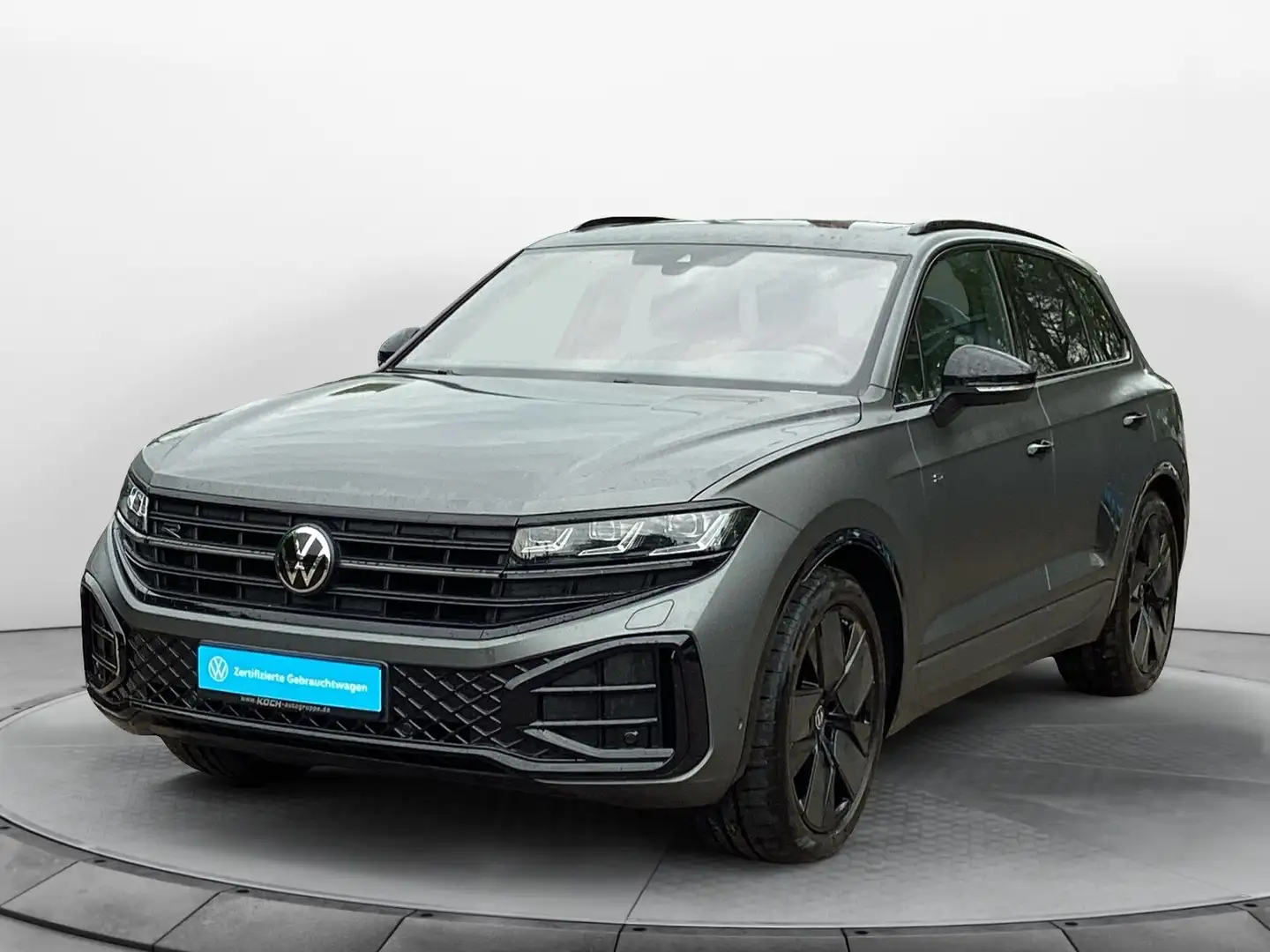 Volkswagen Touareg 3.0TDI 4M R-Line Leder Navi LED Pano AHK Grau - 2