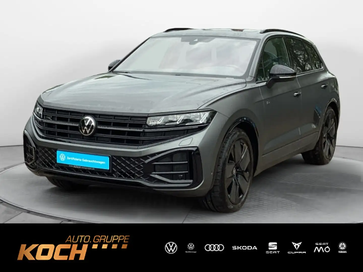 Volkswagen Touareg 3.0TDI 4M R-Line Leder Navi LED Pano AHK Grau - 1