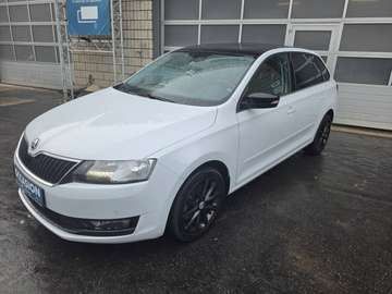 Rapid 1.0 TSI Spaceback Style Bi-ton noire et blanche ! Toit pano, Full options, dispo direct !!!