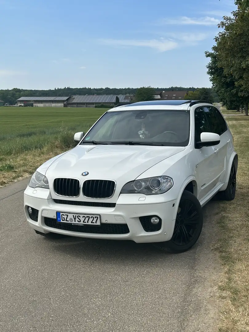 BMW X5 xDrive30d Msport HdUp softclose Pano 7sitz standhe Weiß - 1