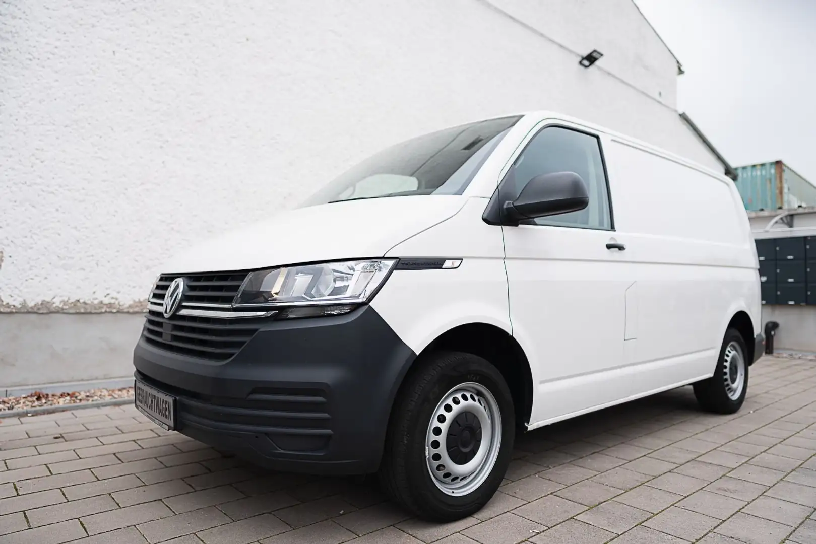 Volkswagen T6 Transporter T6.1 Transporter 2.0 TDI Kasten FWD / Klima MwSt Weiß - 2