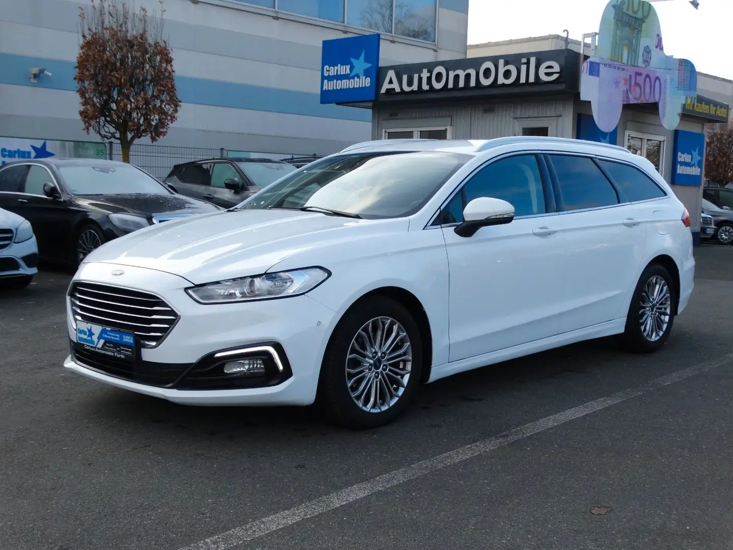 Ford Mondeo 2.0Tdci´Aut.Titanium*Navi*Kamera*4xSHZ*LHZ Weiß - 1