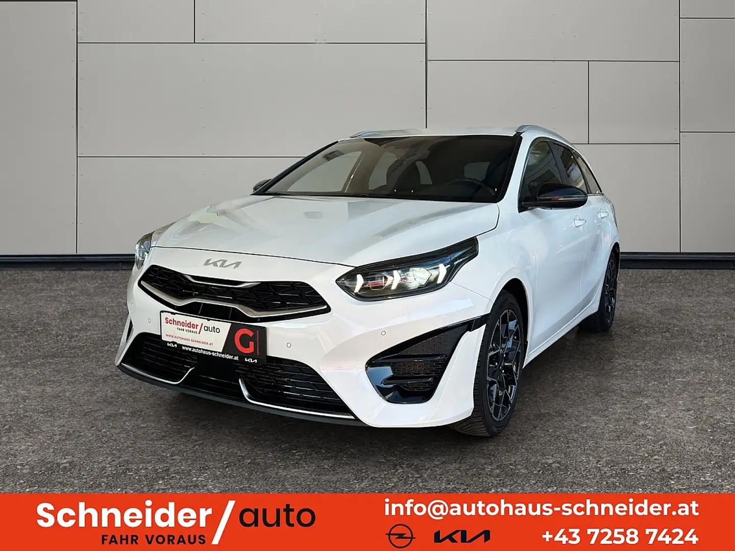Kia Ceed SW / cee'd SW ceed SW 1,5 TGDI GT-Line Weiß - 1