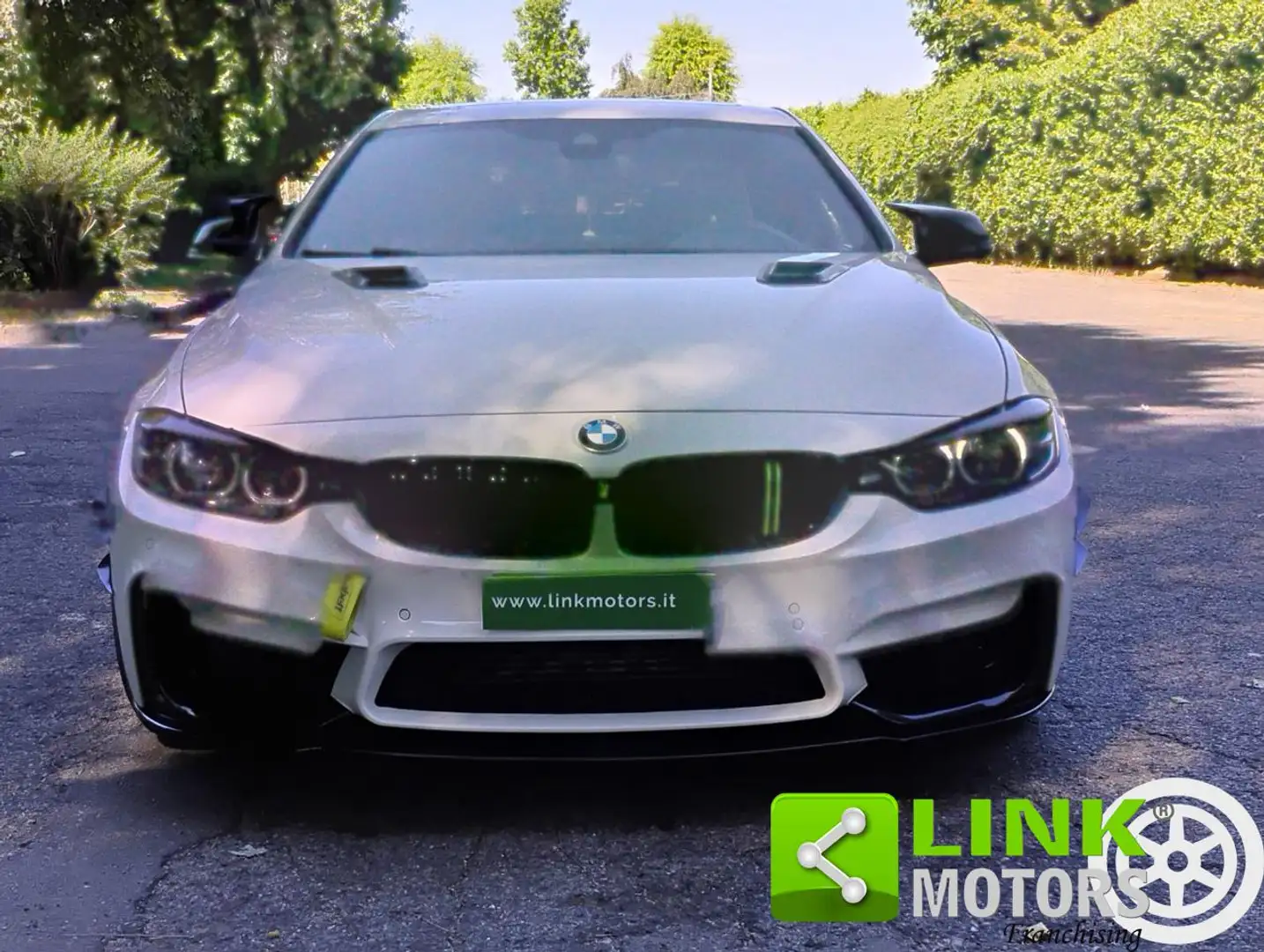 BMW 420 d  coupè Msport Wit - 2