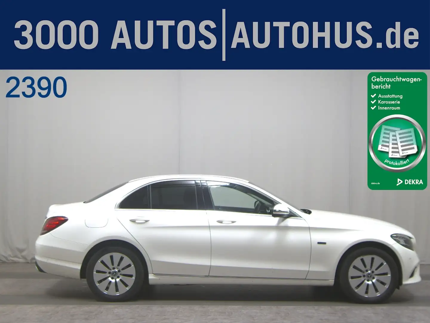 Mercedes-Benz C 300 de Avantgarde Widescreen Navi LED Distr.+ Weiß - 1