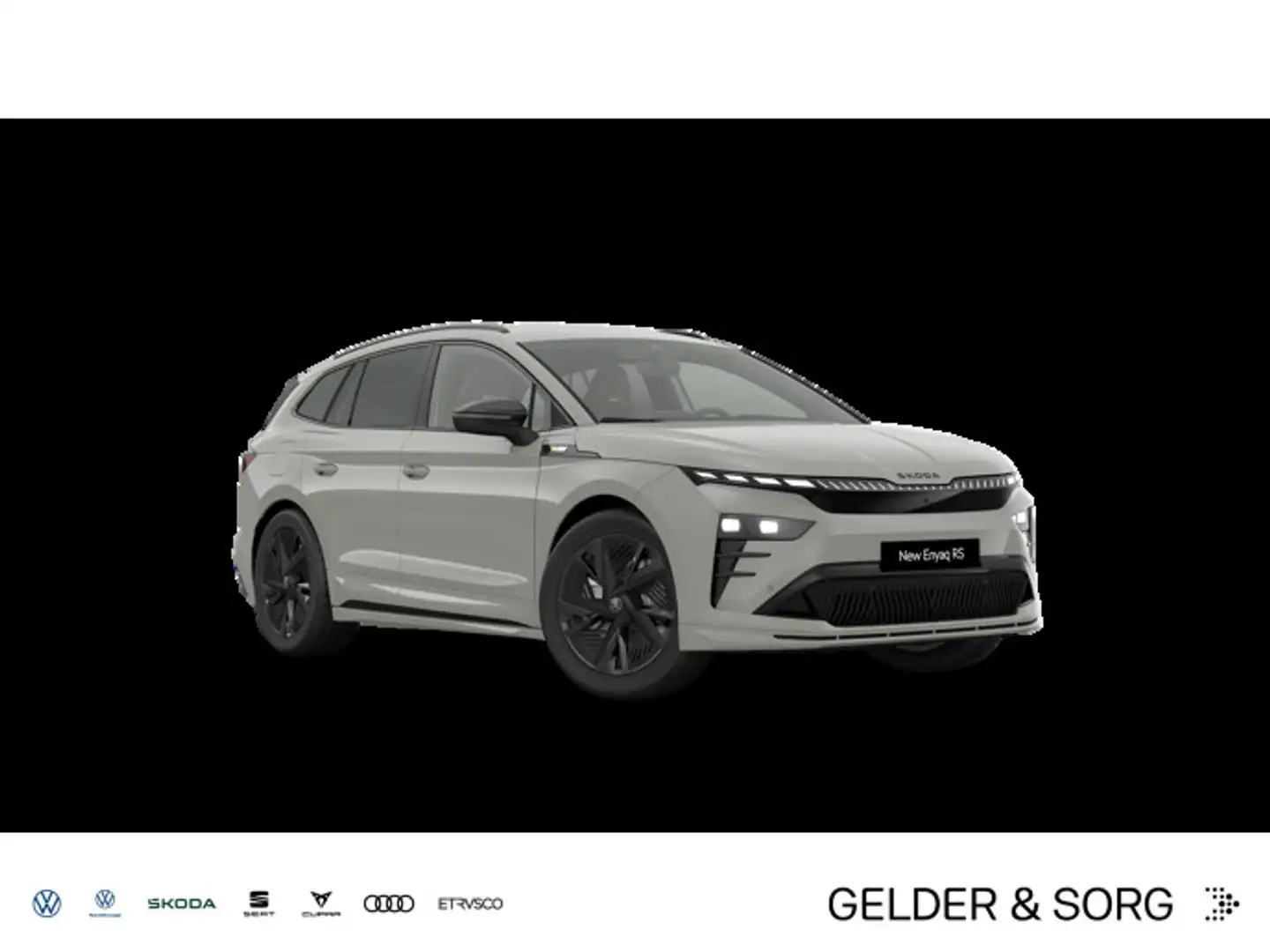 Skoda Enyaq RS Allrad|AHK|pACC|NAVI|HUD|LED|VZE|SHZ| Gris - 1