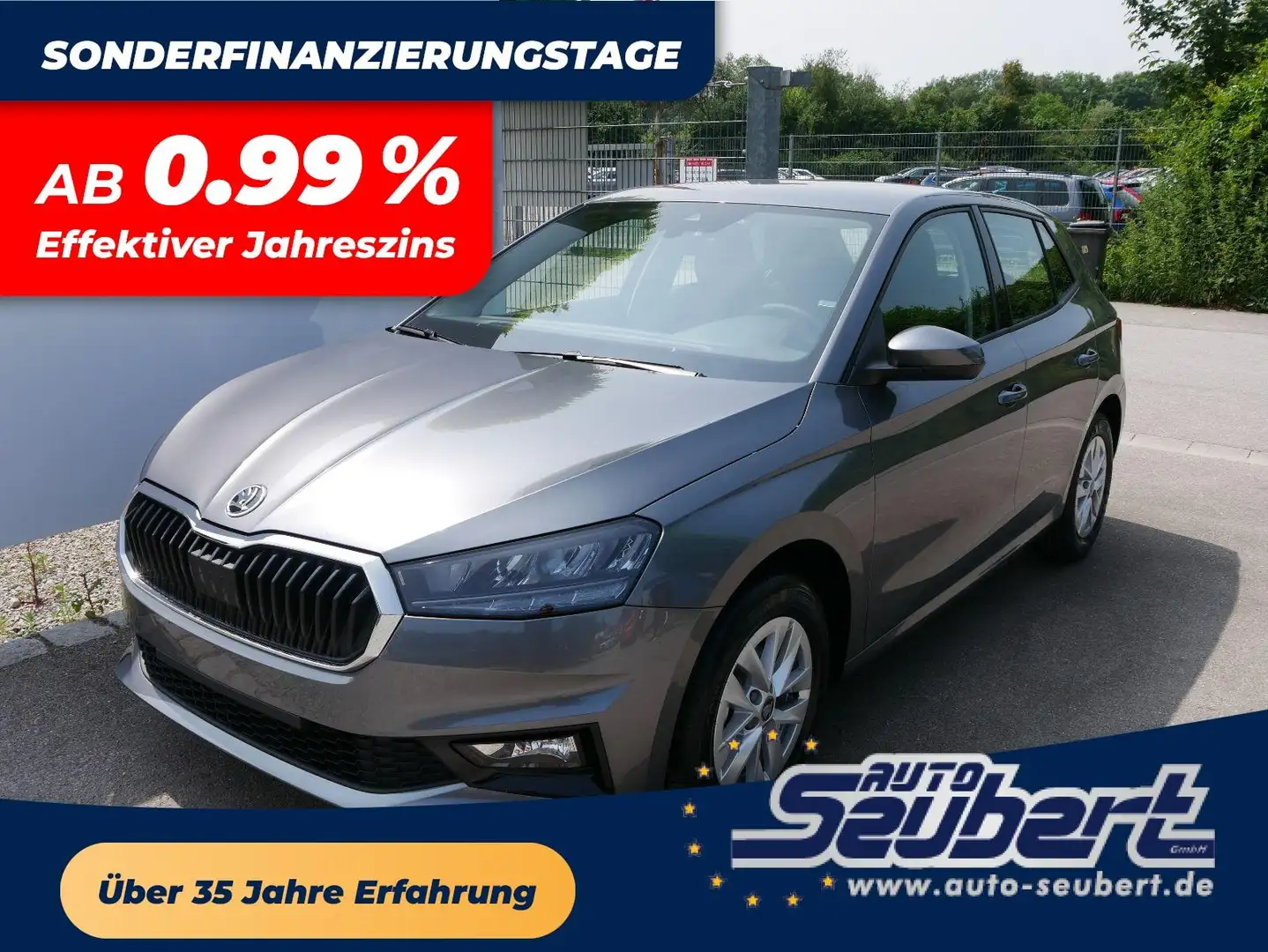 Skoda Fabia Fabia 130 Jahre 1,0 MPI*LED*PDC HI.*RFK*APP-CONNEC Grau - 1