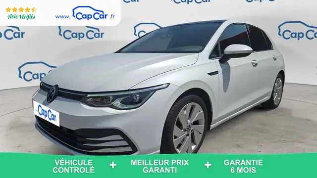 2020 Volkswagen Golf in White for sale