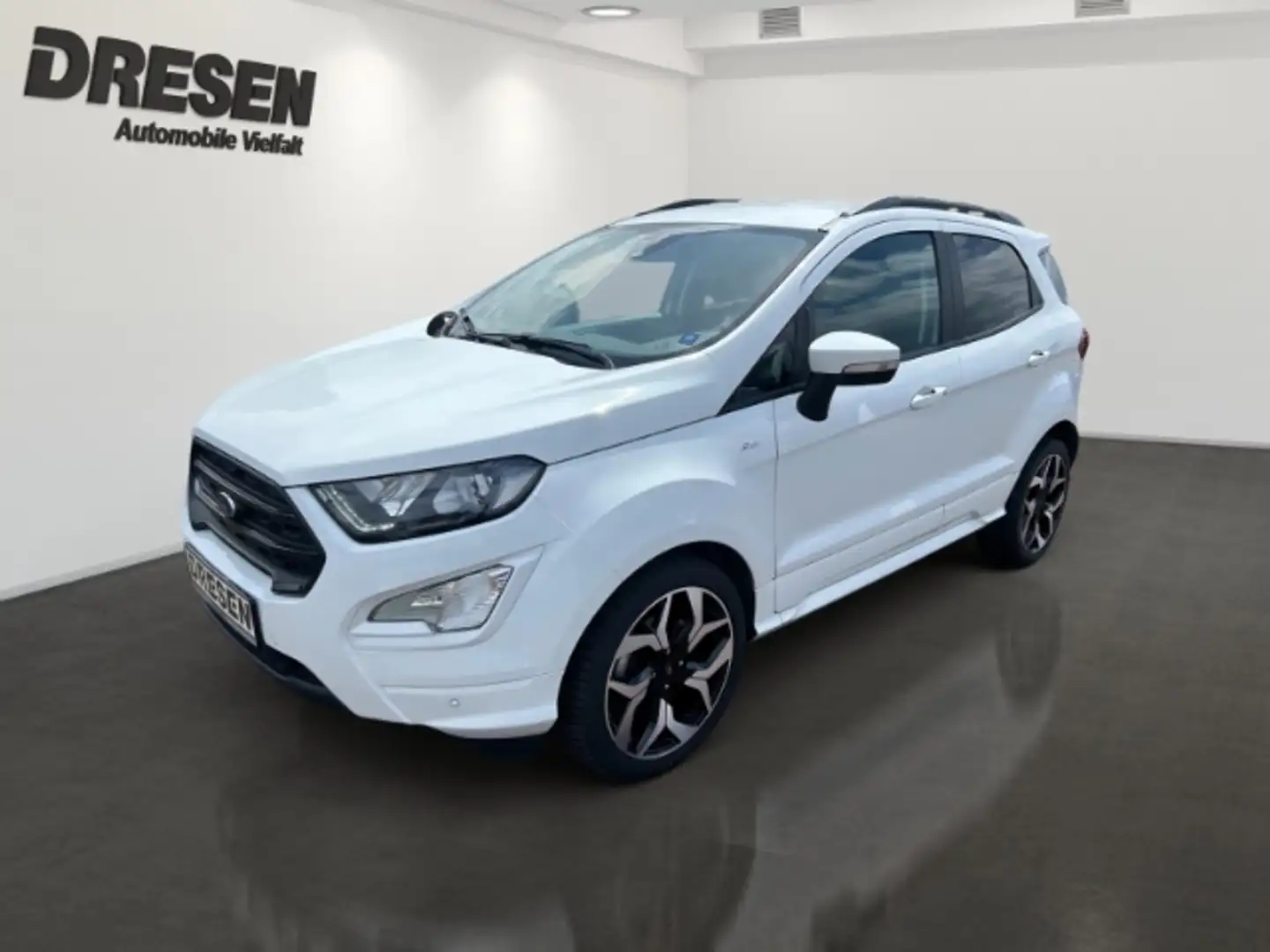 Ford EcoSport ST-Line EU6d 125PS Navigation/ Winter-Paket/ Totwi Weiß - 2