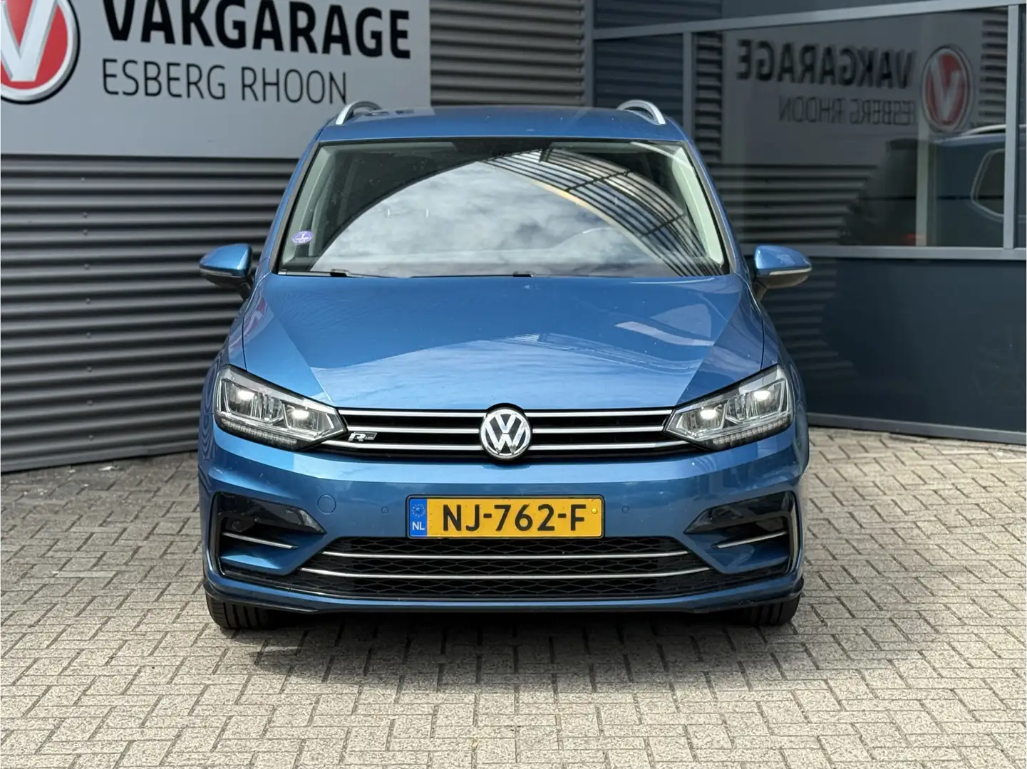 Volkswagen Touran 1.4 TSI Highline Edition R 7p 7P,R-LINE,NAV/CAM,MA Blauw - 2
