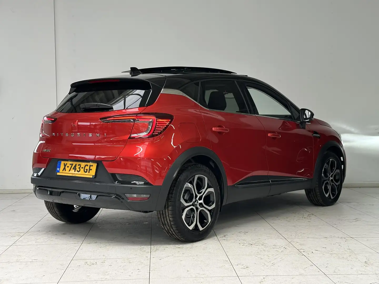 Mitsubishi ASX 1.3 DI-T 7DCT Instyle Clima/Schuifdak/Stuurverwarm Rood - 2