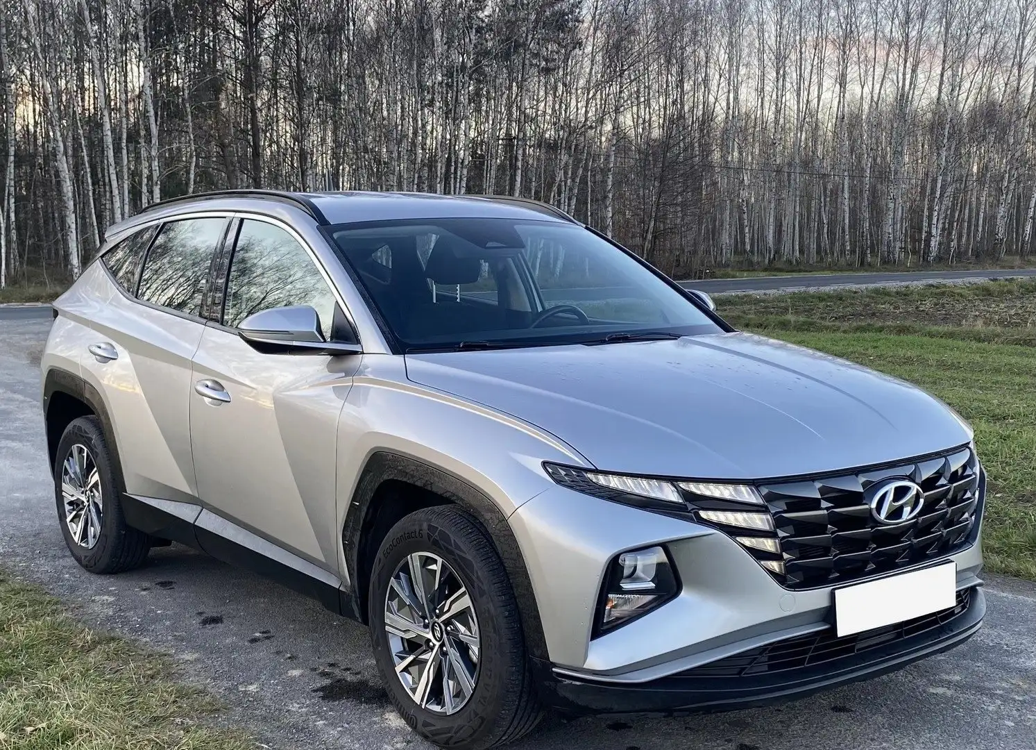 Hyundai TUCSON TUCSON 1.6 T-GDi HEV 2WD Silber - 1