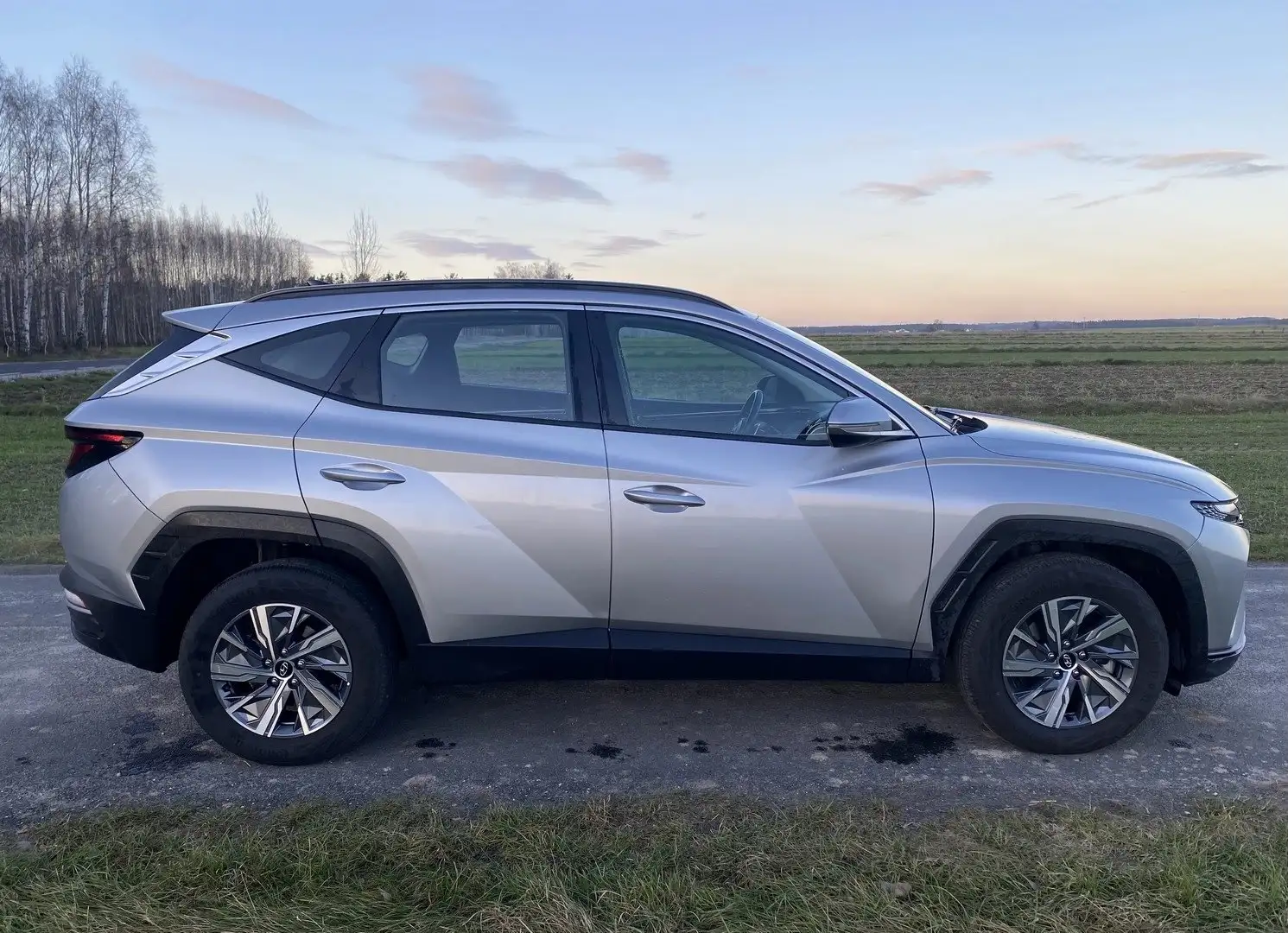 Hyundai TUCSON TUCSON 1.6 T-GDi HEV 2WD Silber - 2