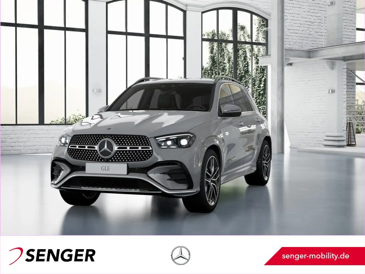 Mercedes-Benz GLE 400 e 4M AMG Airmatic Burmester Head-Up AHK Grau - 1