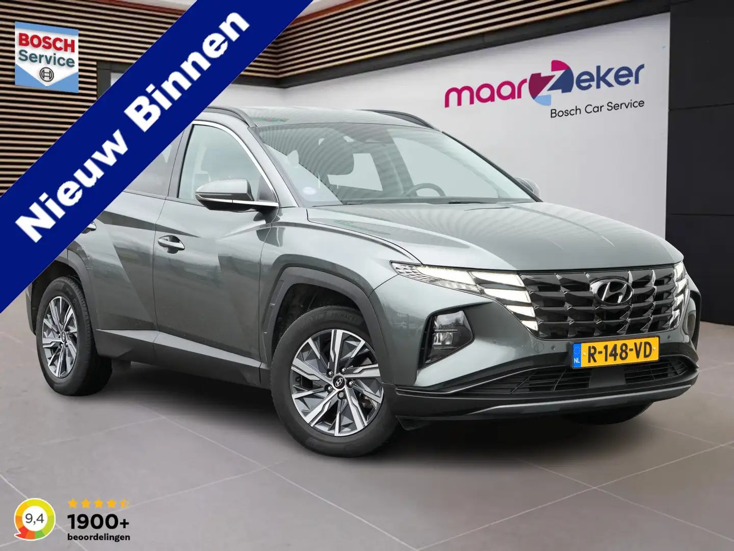Hyundai TUCSON 1.6 T-GDI HEV Comfort ✅Stoelverw.✅Adapt. Cruise✅Ca Gris - 1