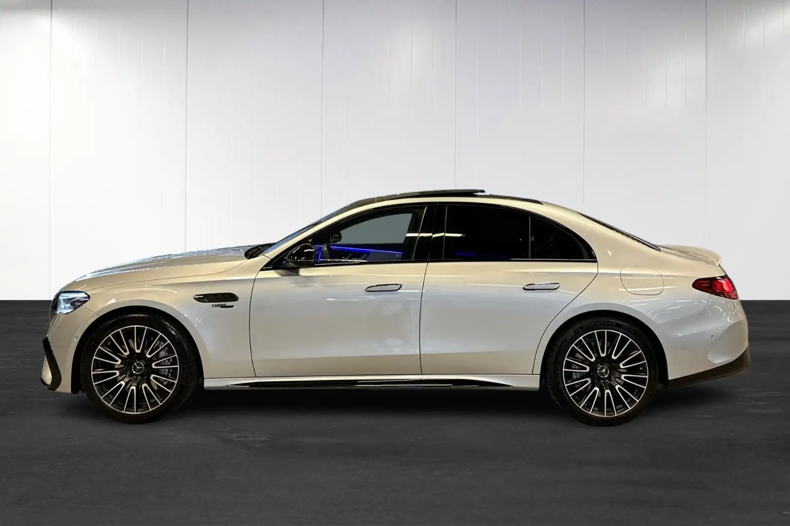 Mercedes-Benz E 53 AMG Hybrid 4Matic+*Pre+*ACC*Burmester*Pano* Argent - 2