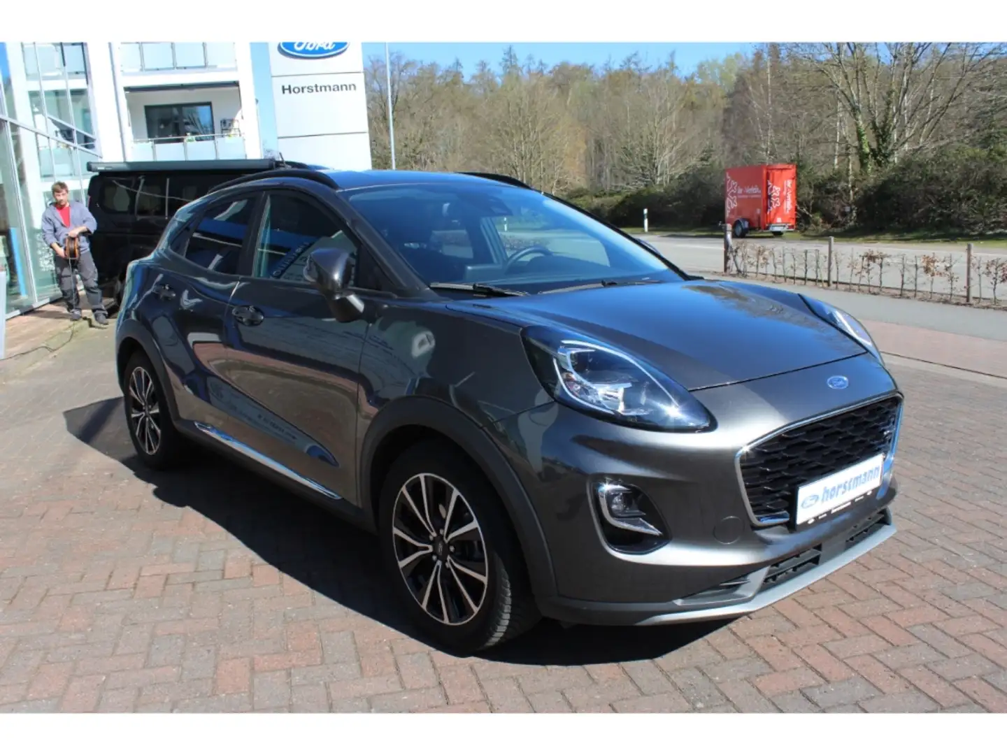 Ford Puma TITANIUM, NAVI, PDC, LED, AHK, BEH.WSS & SITZE Gris - 2