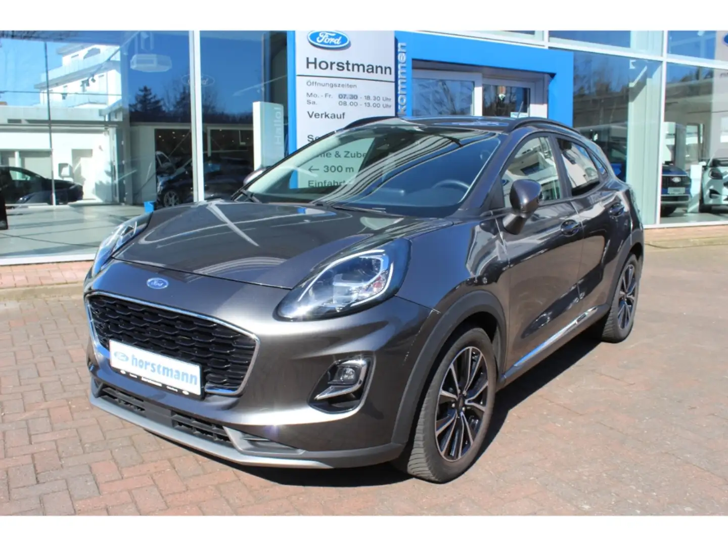 Ford Puma TITANIUM, NAVI, PDC, LED, AHK, BEH.WSS & SITZE Gris - 1