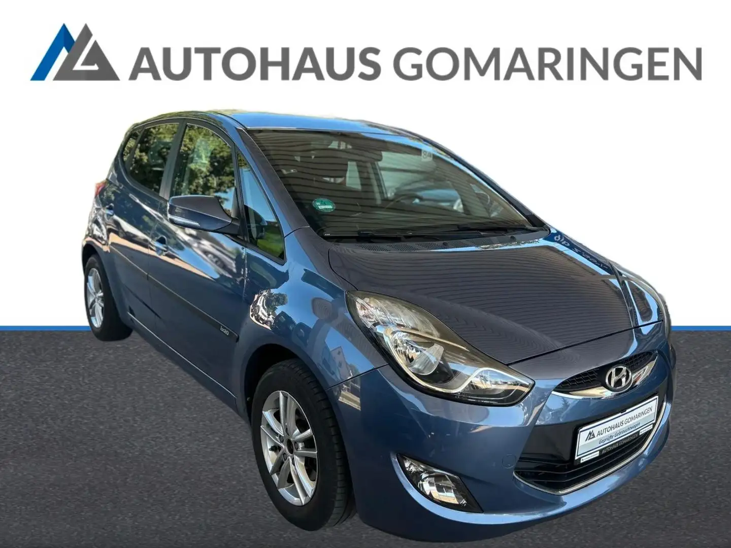 Hyundai iX20 1.6 Automatik*TÜV Neu*8-fach BR*SHZ*PDC* Bleu - 2