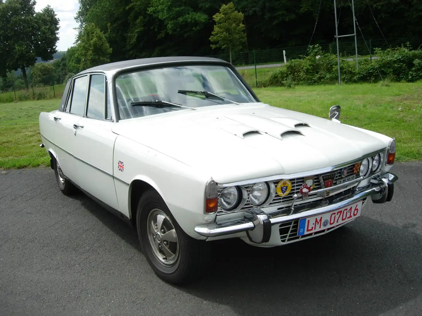 Rover P6 3500 Weiß - 2