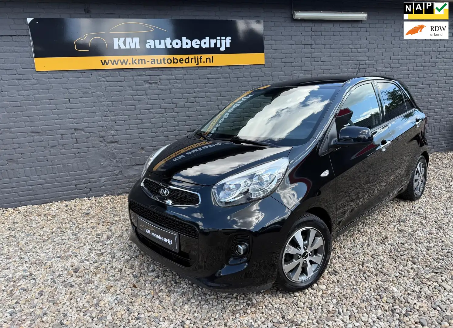 Kia Picanto 1.2 CVVT DynamicLine*Clima*Pdc*Cruise* Noir - 1