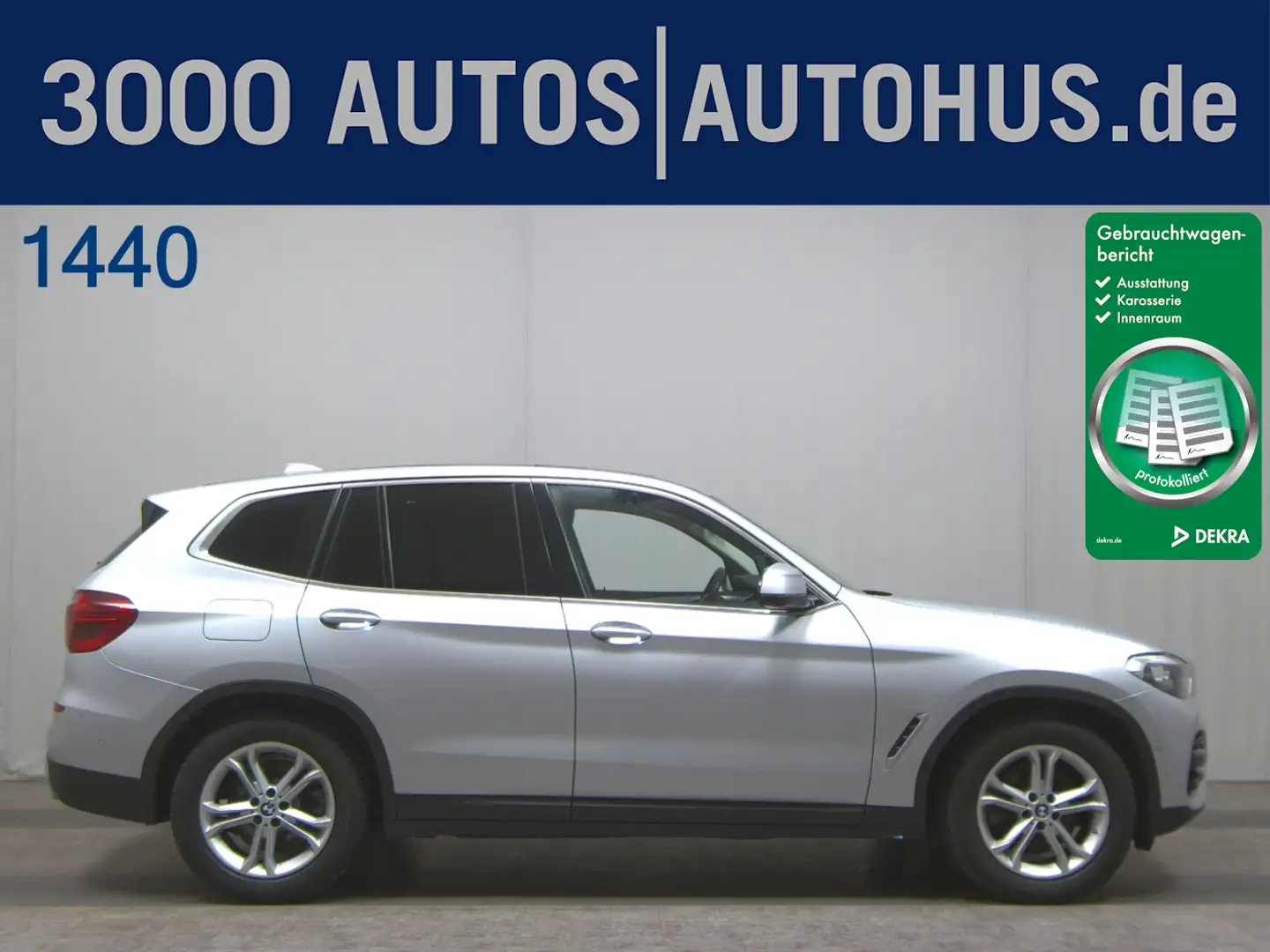 BMW X3 xDrive 20 d 4x4 HUD Pano LED el.Heck Silber - 1