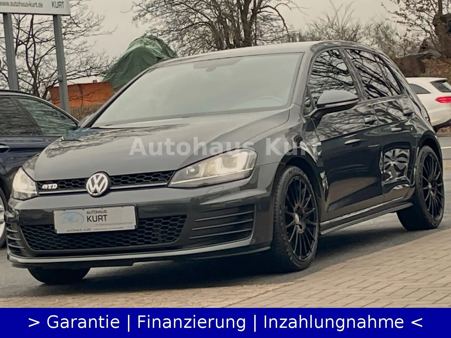 Volkswagen Golf VII 2.0 TDI BMT Lim. GTD*XENON*PDC*TÜV NEU* Gris - 2
