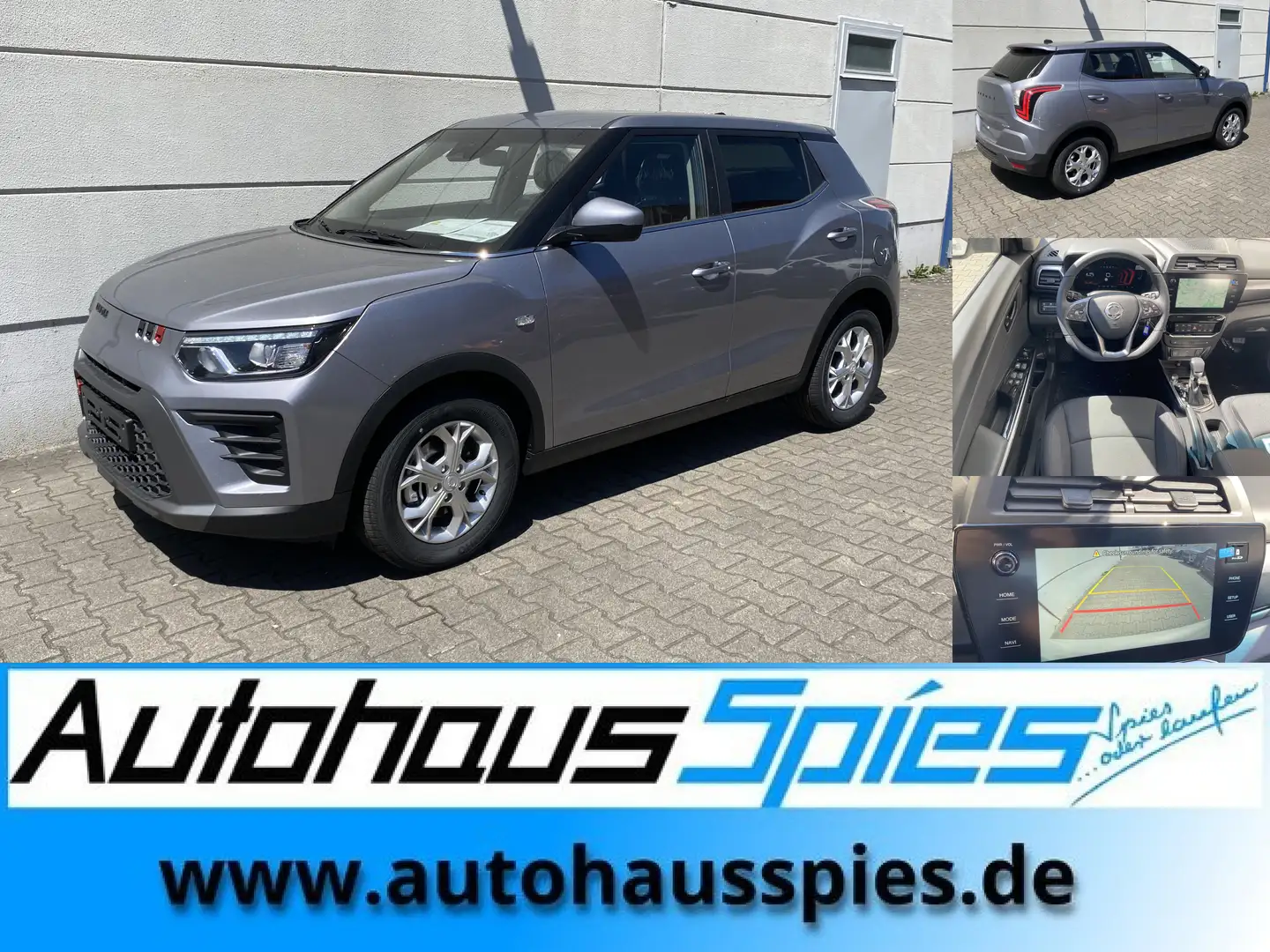 SsangYong Tivoli 1.5 T-GDI 2WD AT Nomad DigiCockpit RKam Nav Shz Gris - 1
