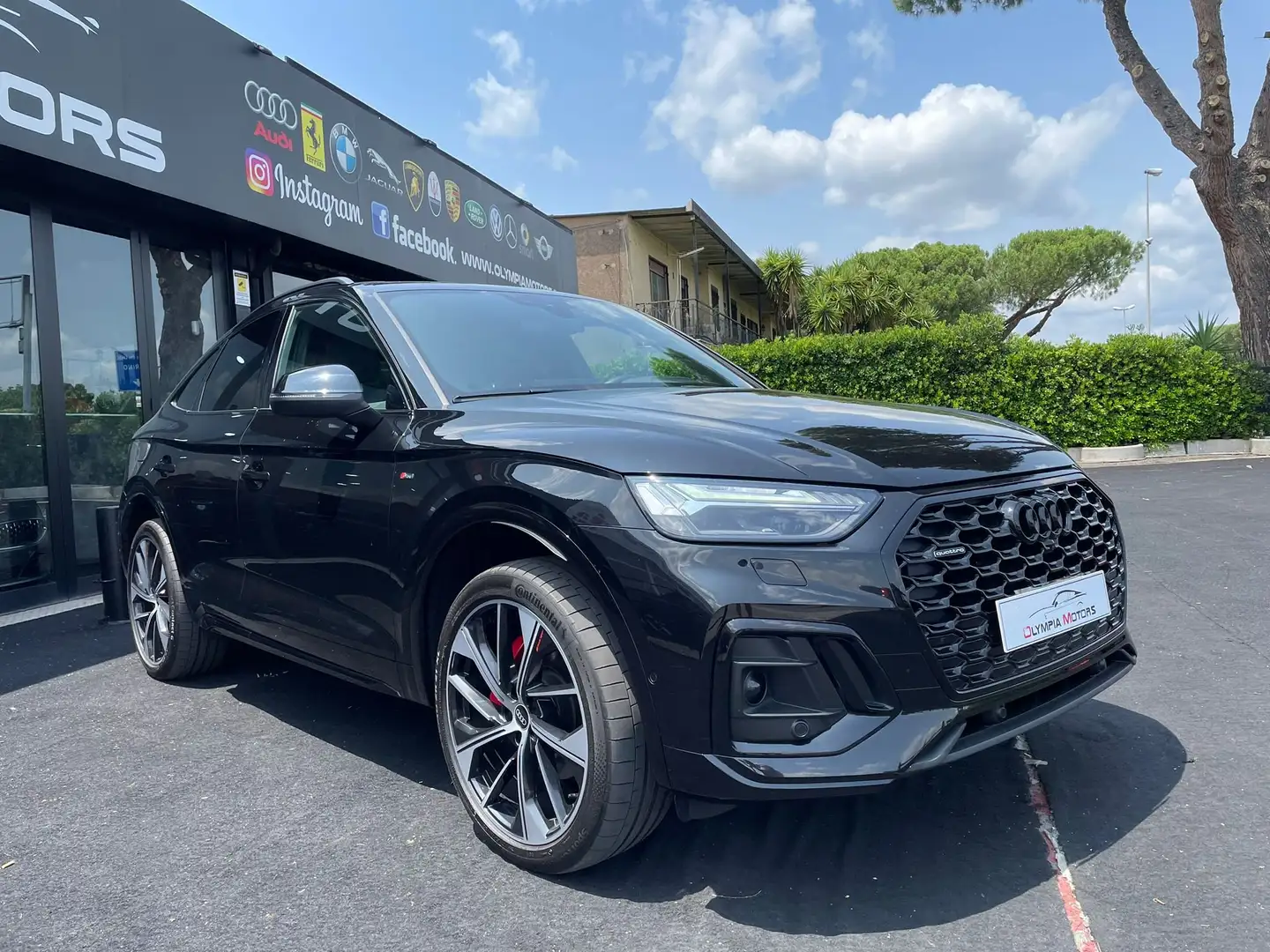 Audi Q5 SPORTBACK 45 TFSI S LINE MATRIX 21 B&O PANORAMA Nero - 1