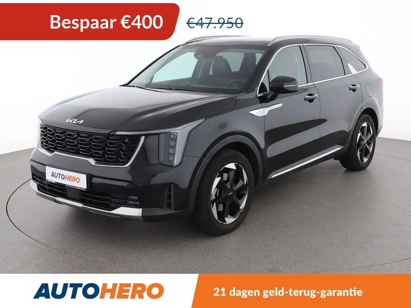 Kia Sorento 1.6 TGDI Plug-in Hybrid Active 4x4 Zwart - 1