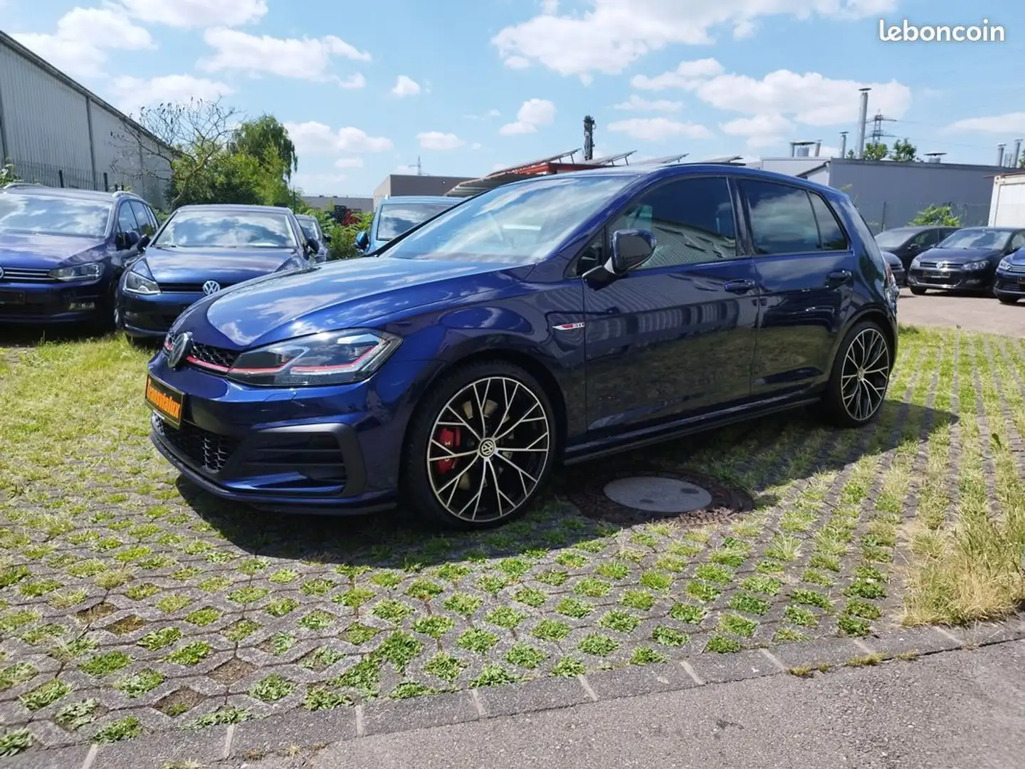 Volkswagen Golf Vw 7 2.l gti performance dsg7 5 portes Bleu - 2