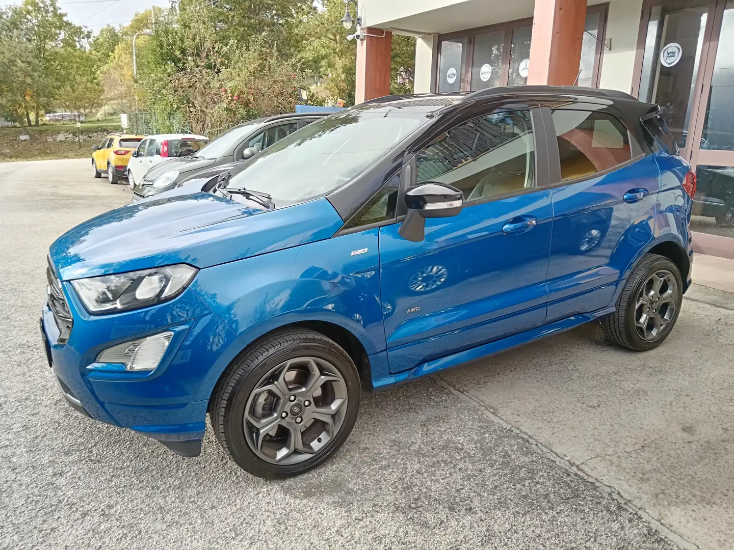 Ford EcoSport 1.5 TDCI 125CV ST-LINE AWD NEOPATENTATI Blu/Azzurro - 2