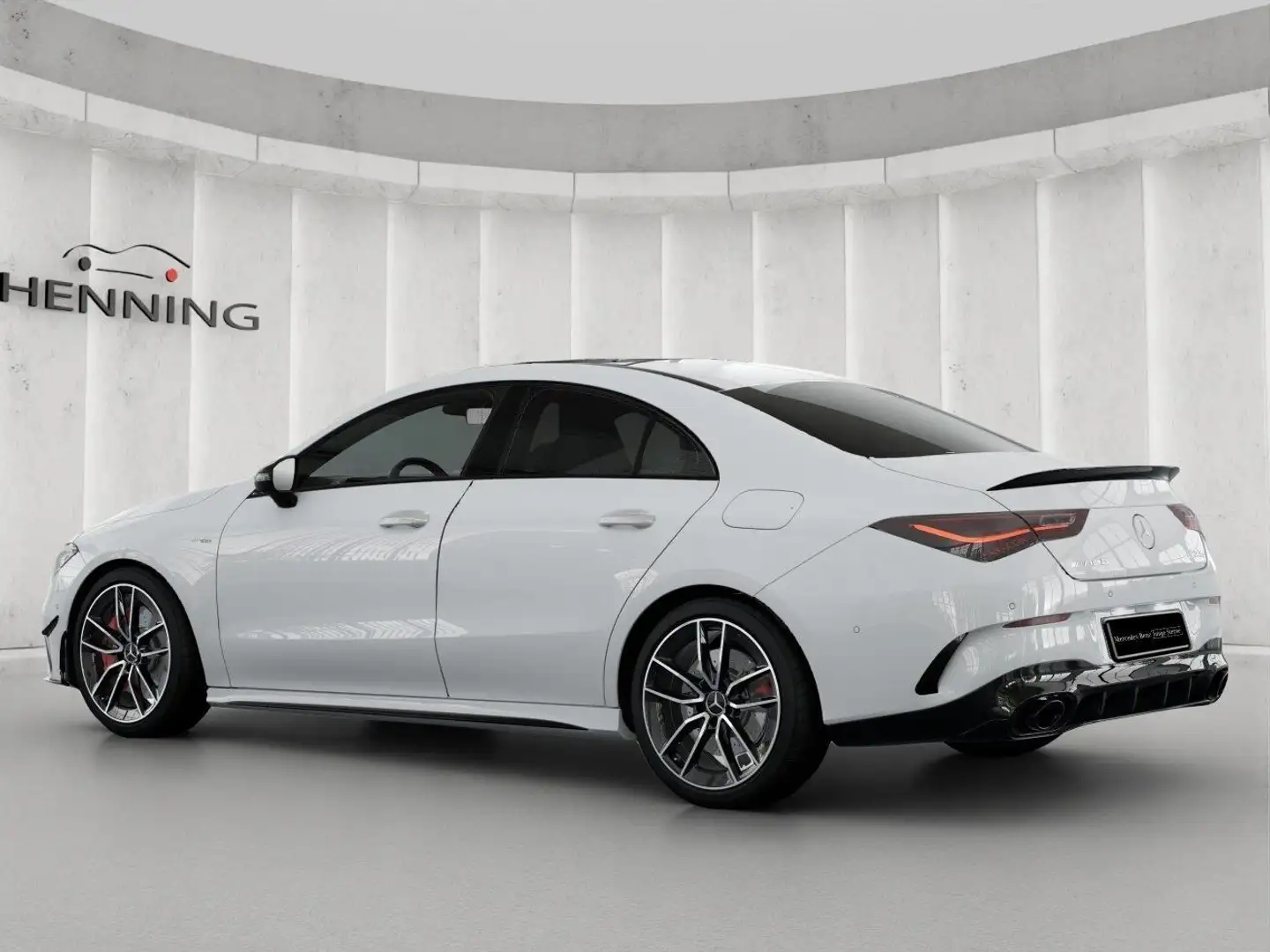 Mercedes-Benz CLA 35 AMG 4M Night Aero Pano Burm Distronic 19" Alb - 2
