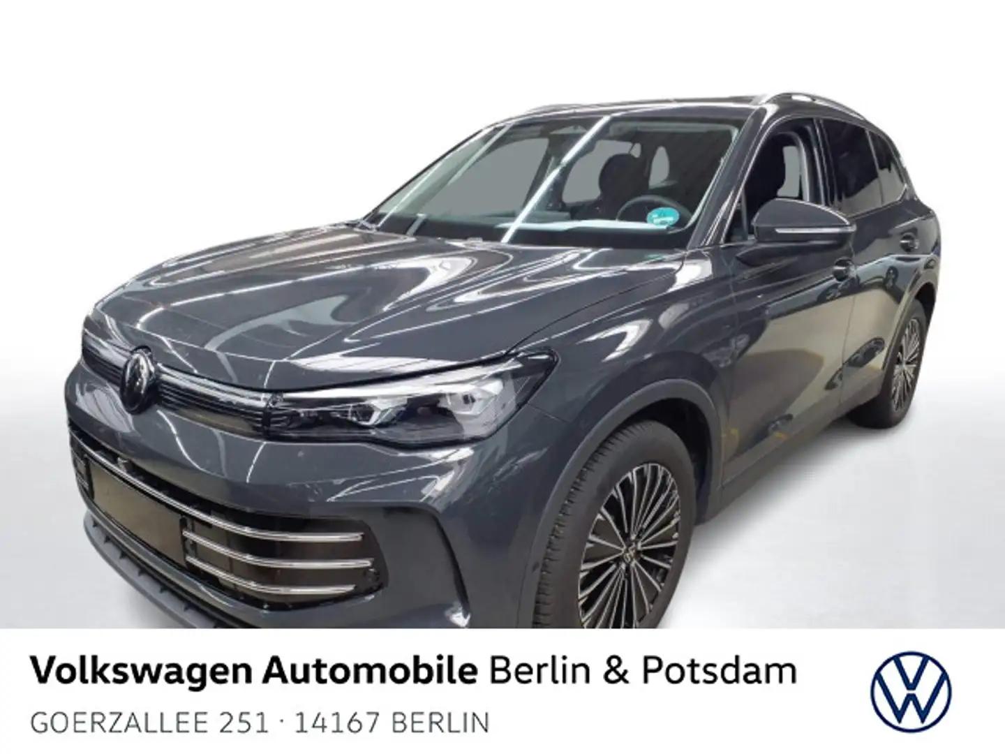 Volkswagen Tiguan 1.5 eTSI DSG Eleg Navi Kamera Telefon AHK Gris - 1
