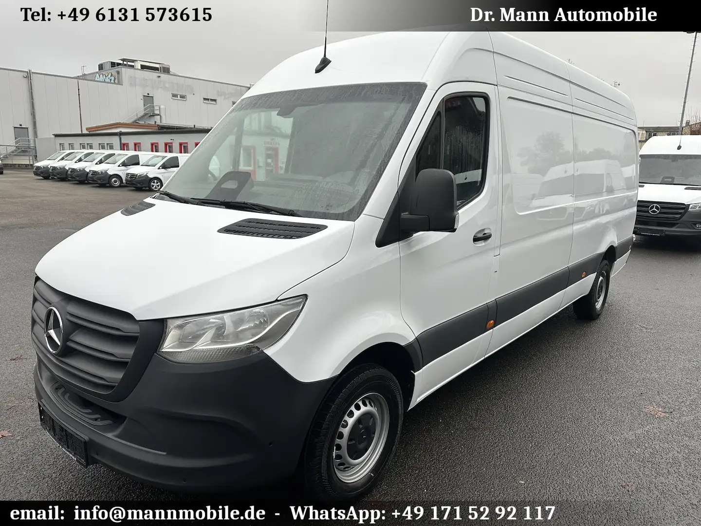Mercedes-Benz Sprinter 317 CDI RWD Maxi MOPF Blanc - 1