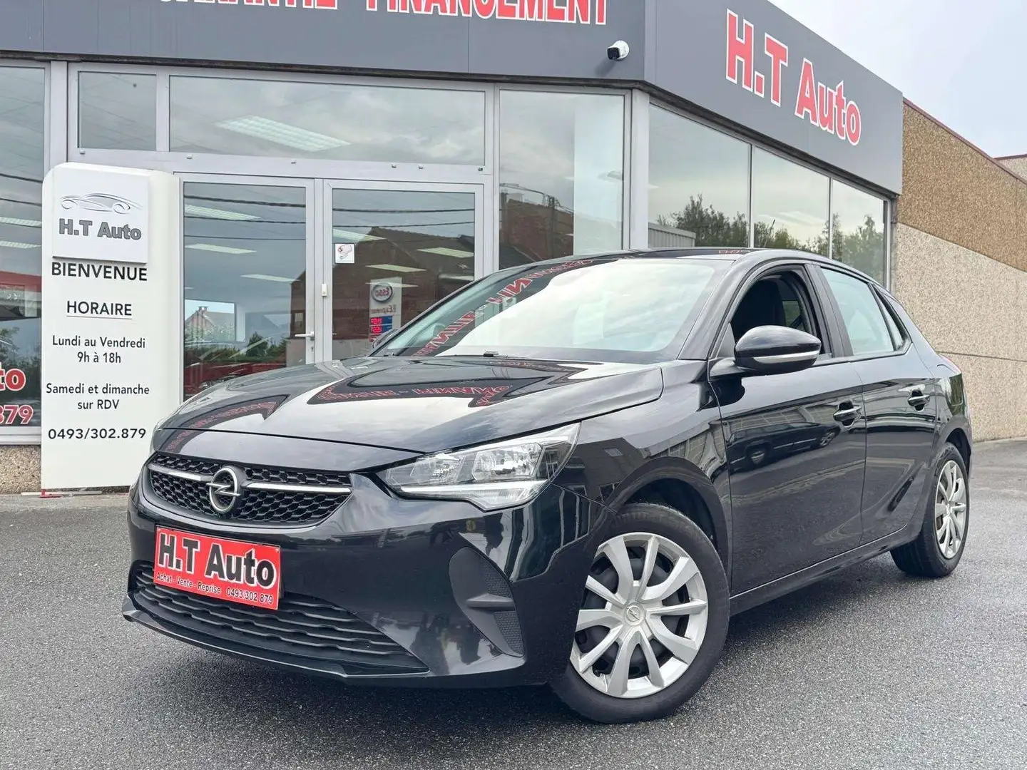 Opel Corsa Corsa 1.2 Turbo ess /airco/gps/euro6d/ Noir - 1