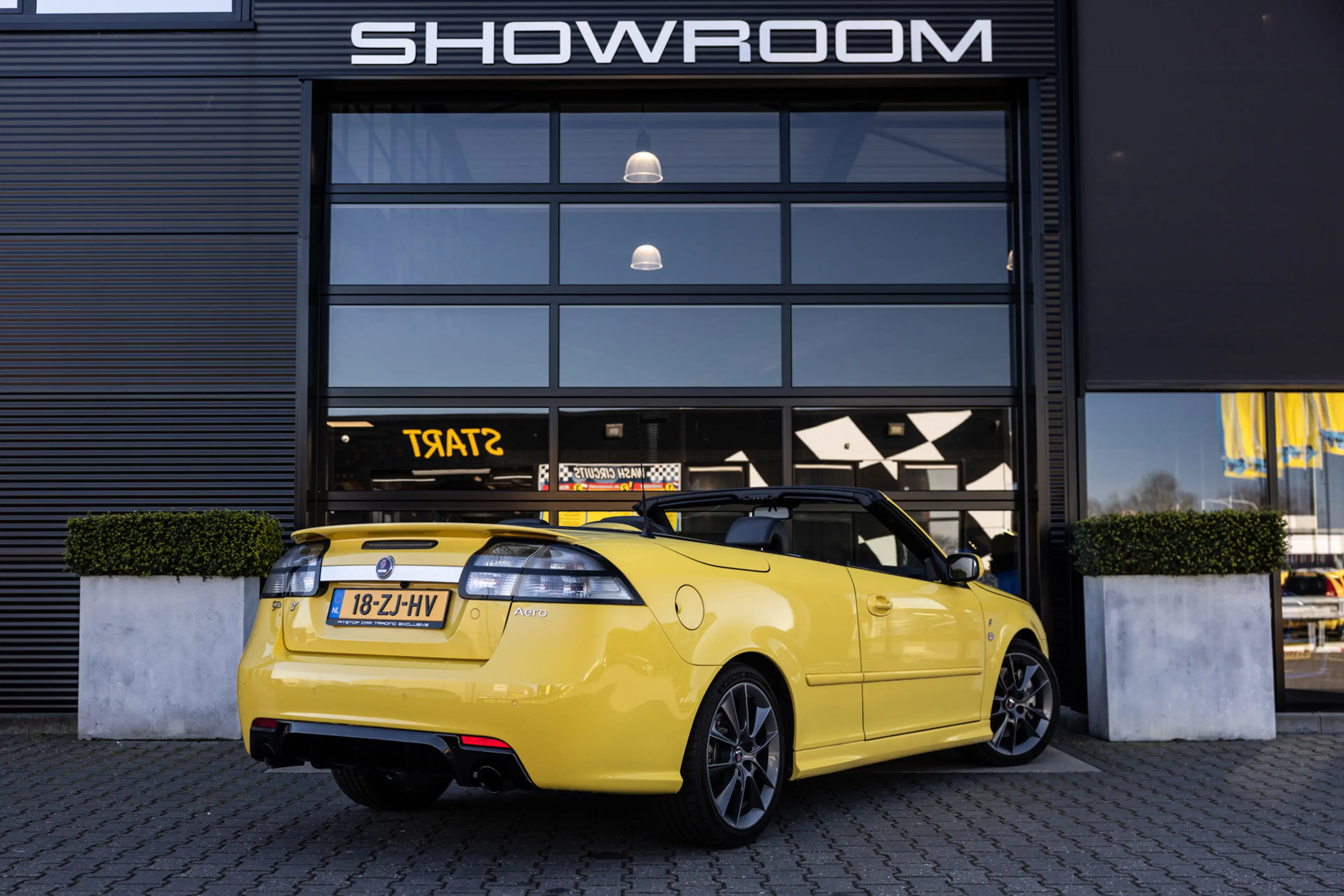 Saab 9-3 Cabrio 2.0T Aero, Monte Carlo Yellow, Memory, Hirs — photo 6