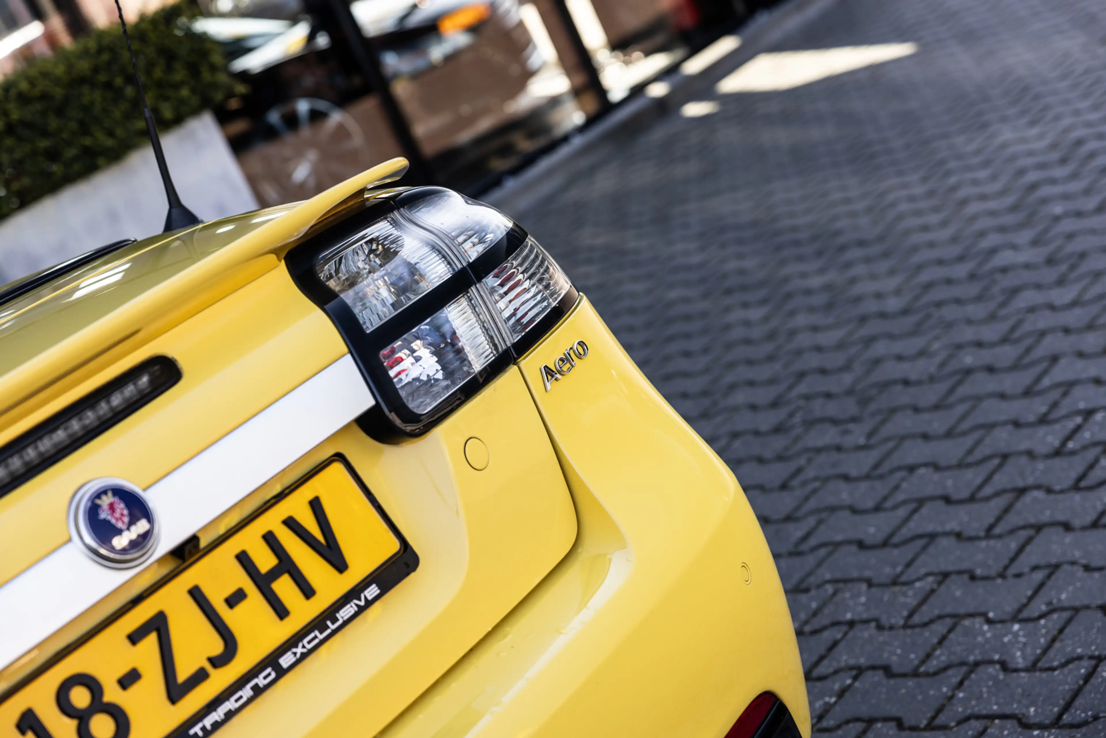 Saab 9-3 Cabrio 2.0T Aero, Monte Carlo Yellow, Memory, Hirs — photo 10