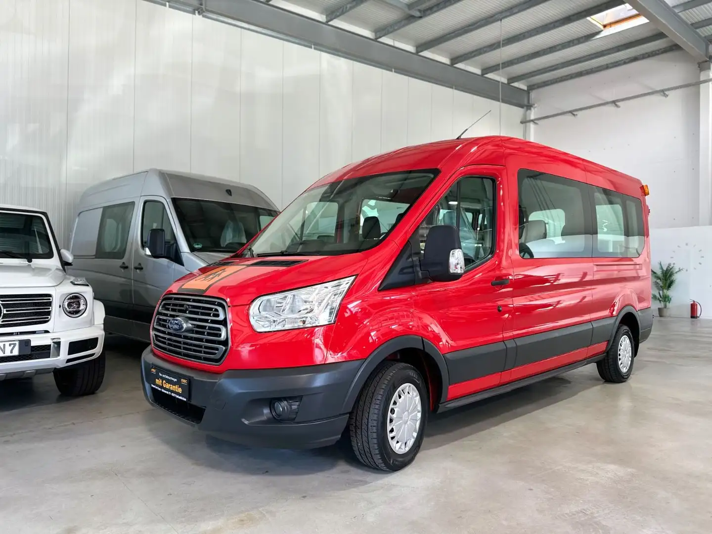 Ford Transit 310 L3 Trend*9-SITZER*KLIMA*St.Heiz*TEMP Rot - 2