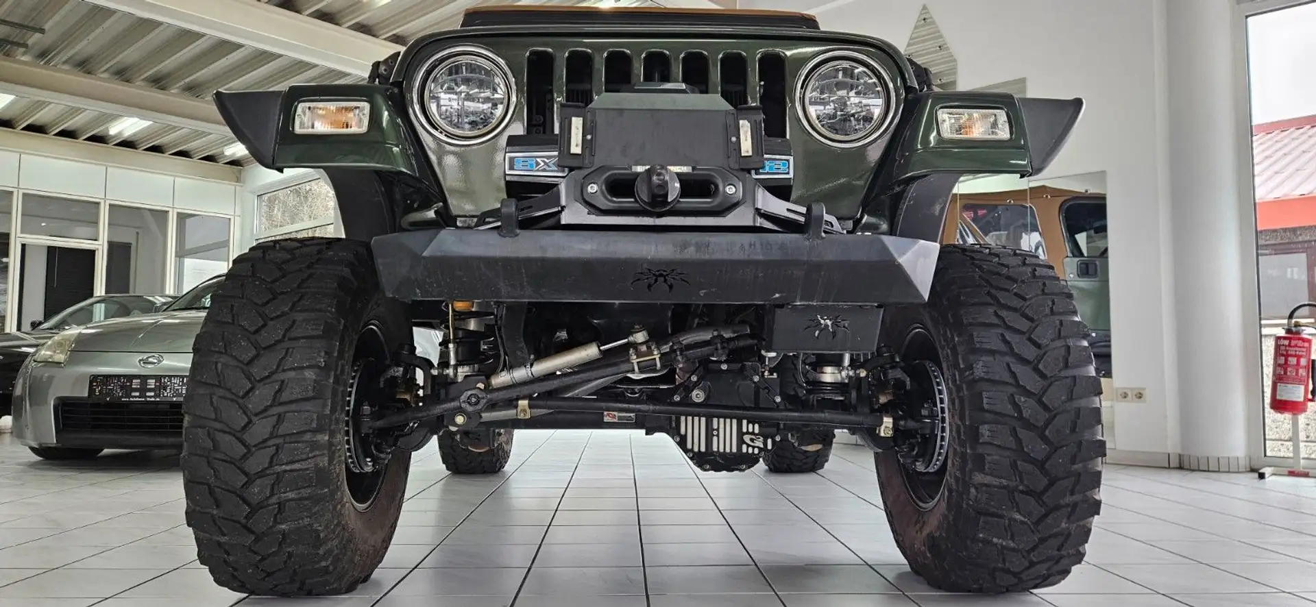 Jeep Wrangler Sahara 4.0 TJ Softtop *ASP*Winde*Bügel* Vert - 2