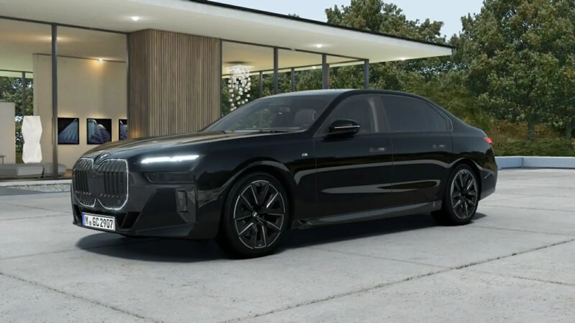 BMW 740 d xDrive Limousine M Sportpaket Noir - 2