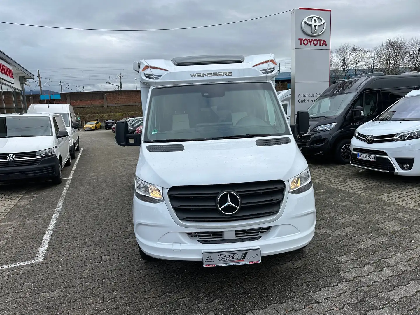 Weinsberg MB Cara Compact 640 Pepper 2x Klima SAT-Anlage Weiß - 1