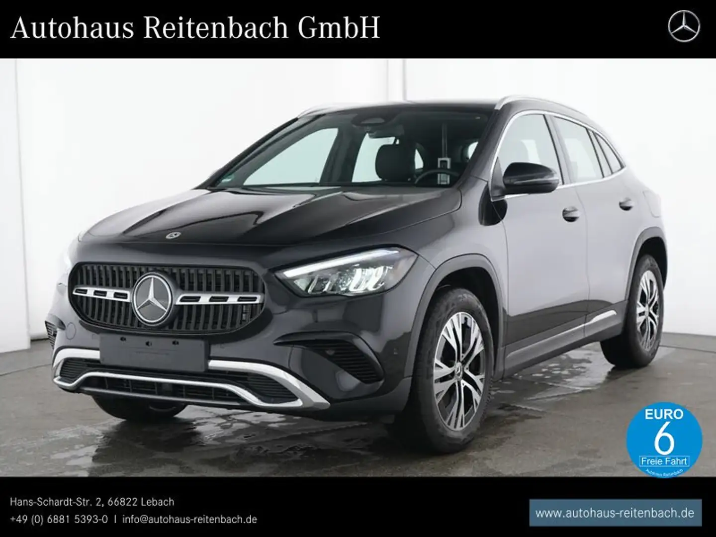 Mercedes-Benz GLA 180 GLA180 PROGRESSIVE+KAMERA LED+EASYP+LENK&SITZHZG Schwarz - 1
