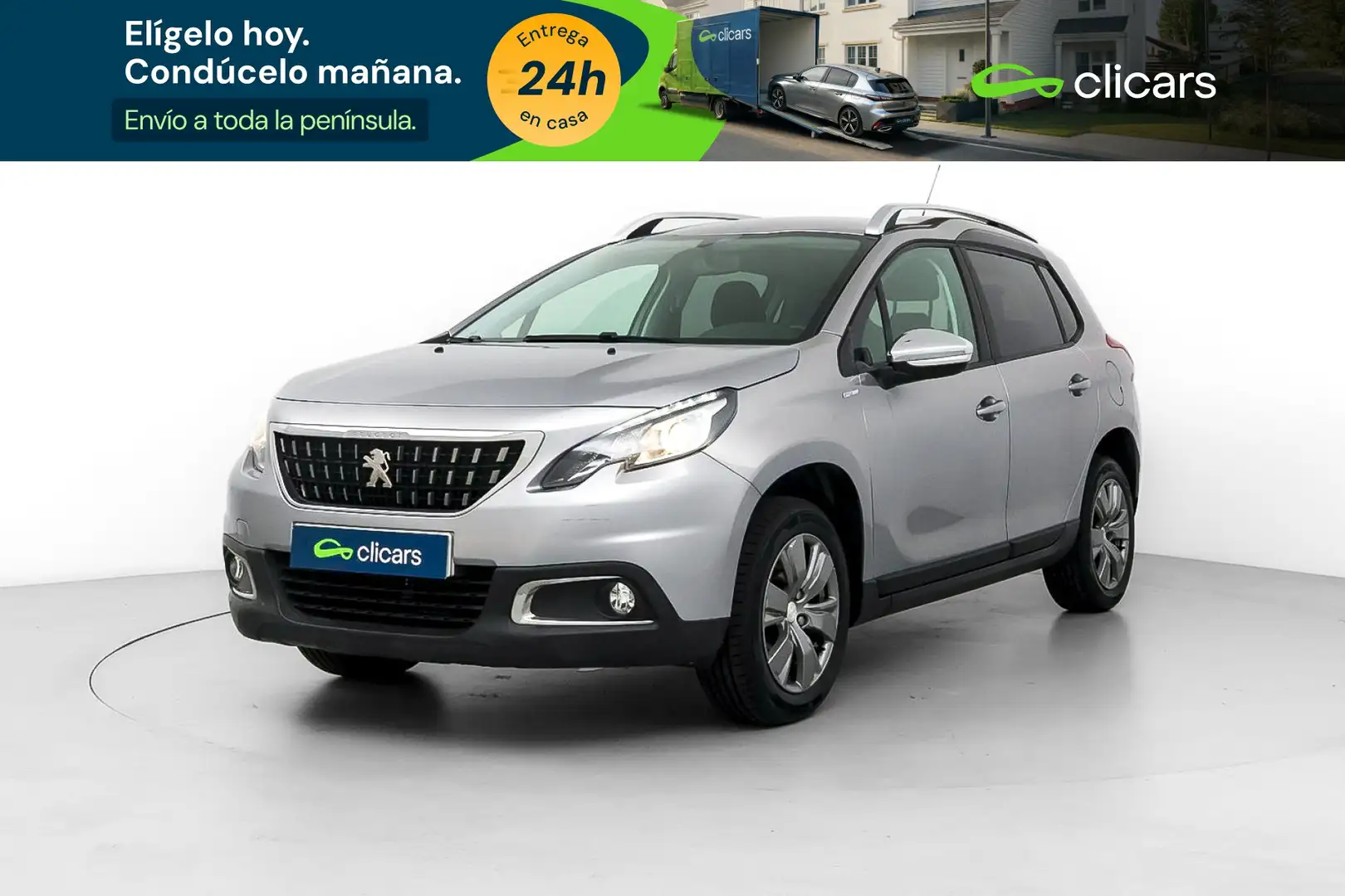 Peugeot 2008 1.2 PureTech S&S Allure 110 Gris - 1