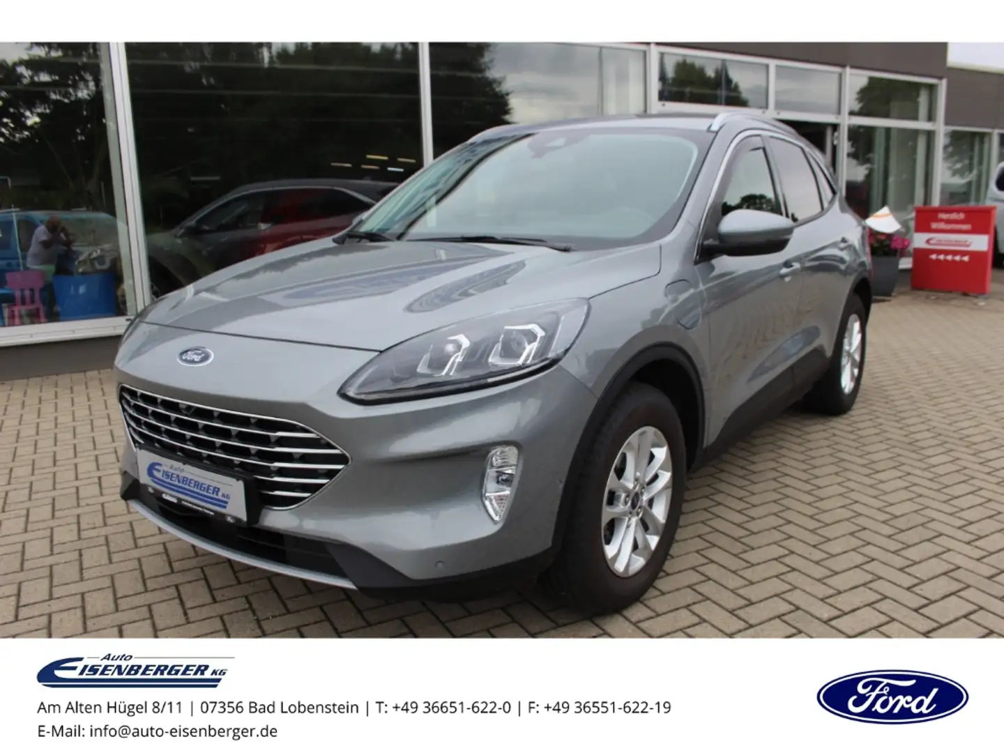 Ford Kuga Plug-In Hybrid Titanium X 2.5 Duratec -PHEV EU6d Silber - 2