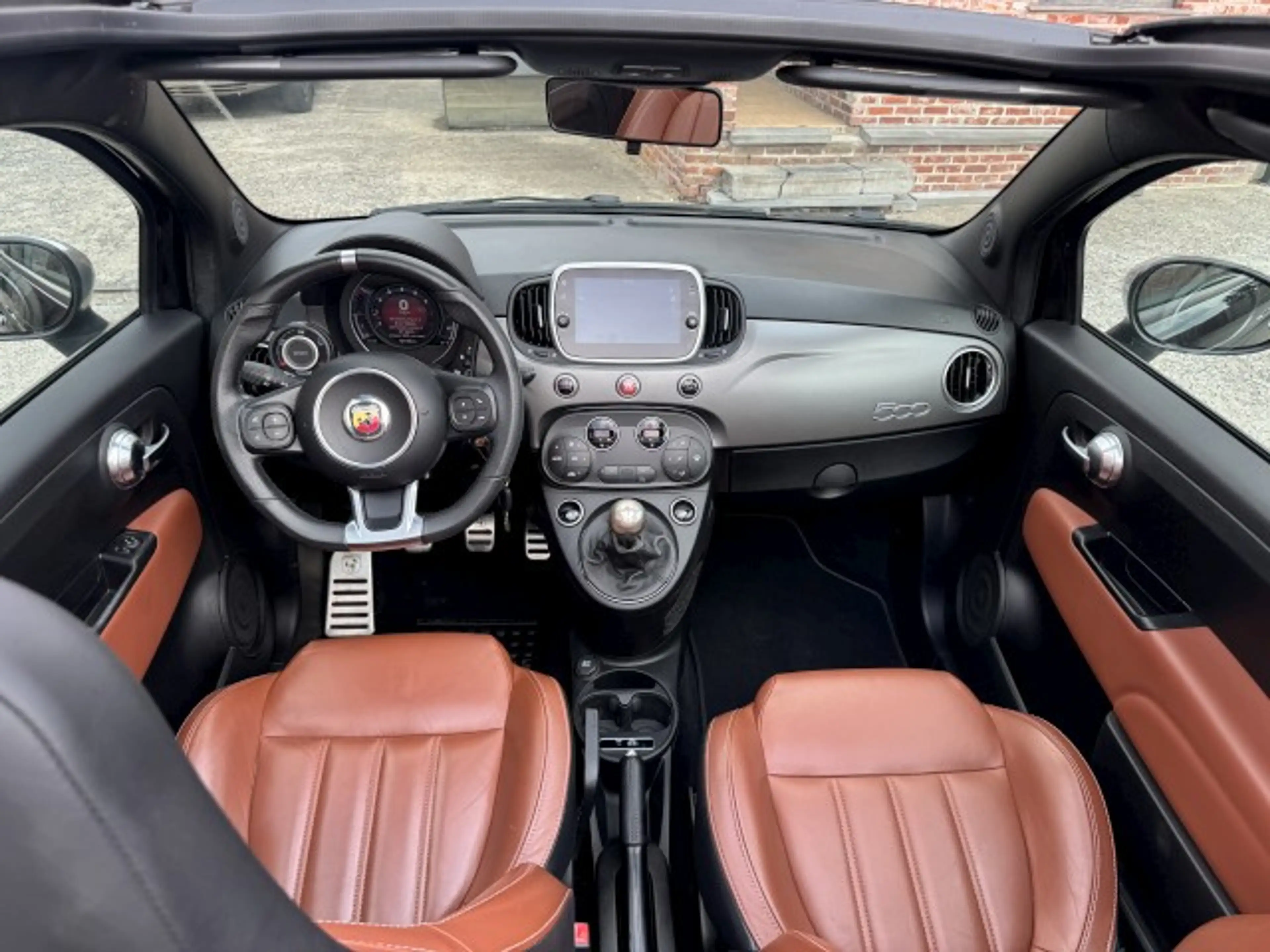 Abarth 595C Abarth595 "CARBIO" Navi/carplay/leder/160pk/40 000km/manueel — photo 12