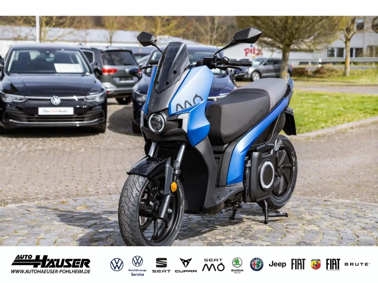 SEAT MO 50 eScooter Bleu - 1